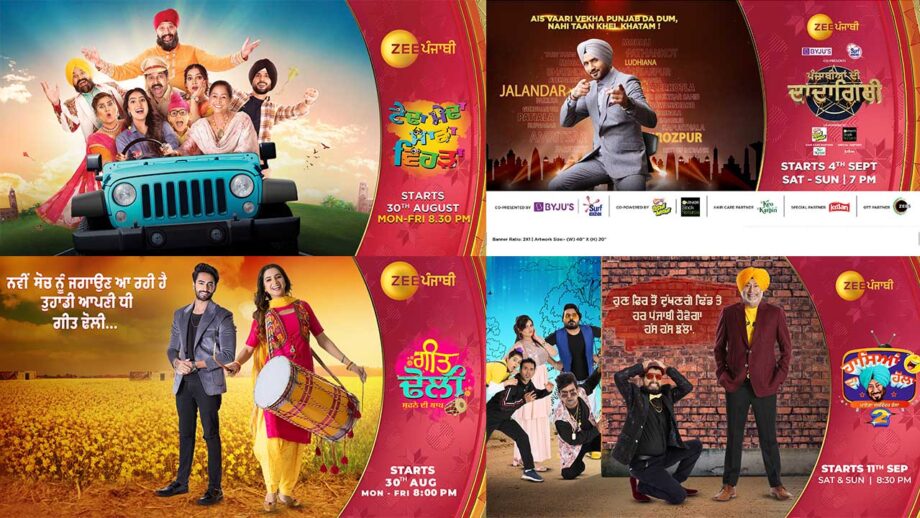 It’s Super September for Punjabi entertainment lovers, ZEE Punjabi launches 4 new shows