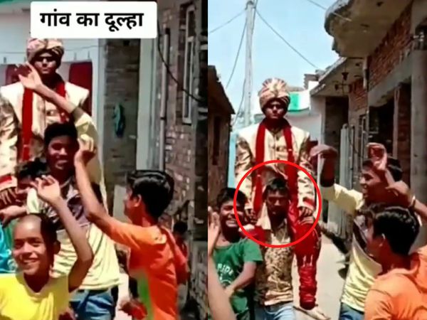 Hilarious! Ghodi pe na hua sawar! A Groom 'rides' on man's shoulders, see  the viral video that will tickle your funny bones | IWMBuzz