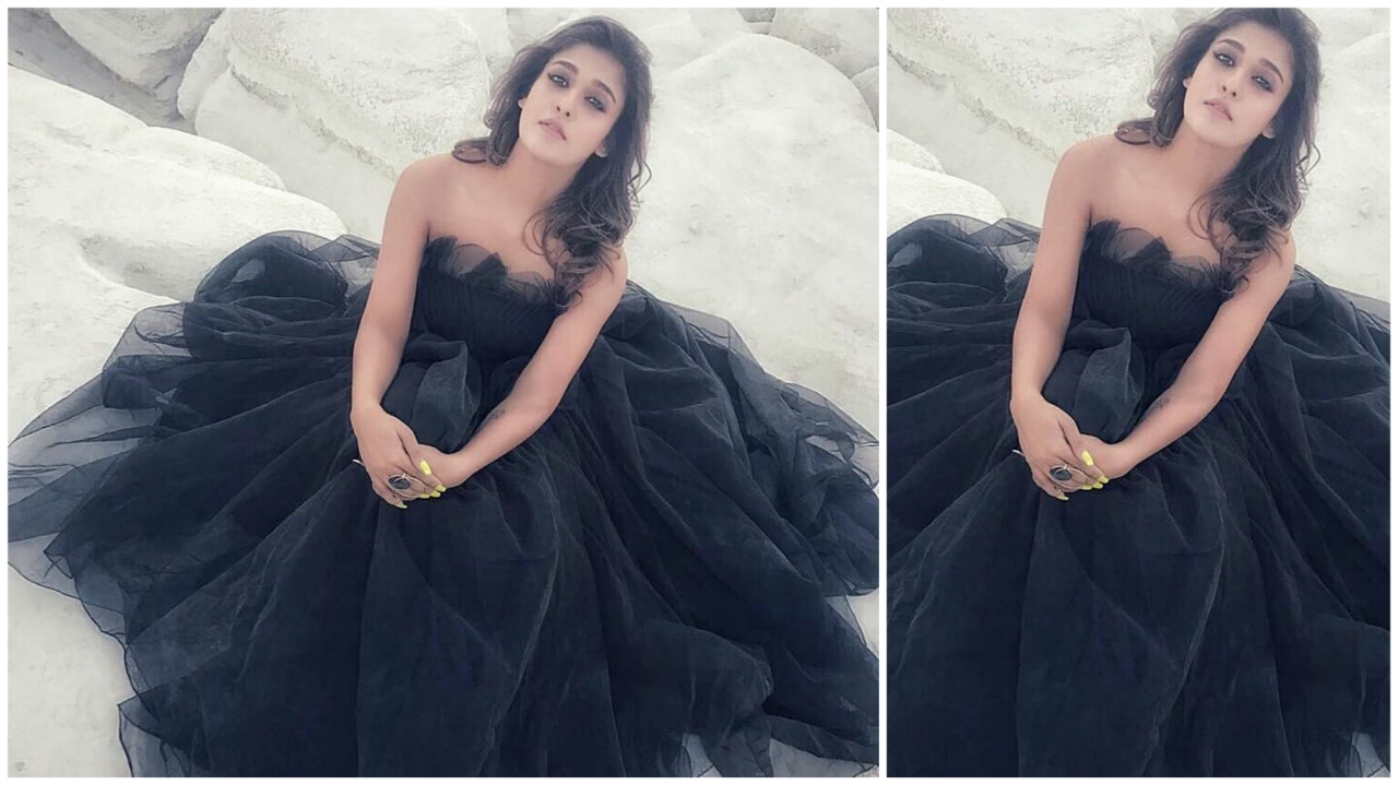 Nayanthara In Her Black Gown Is Quite A Treat For Our Eyes: Yay/Nay? |  IWMBuzz