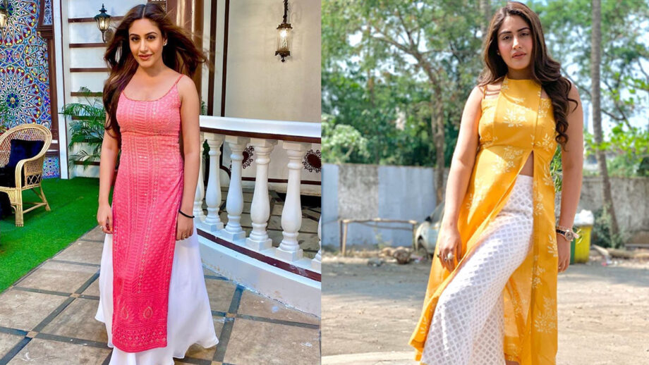 take cues from tv actress surbhi chandnas stylish and simple kurti styling tips 6