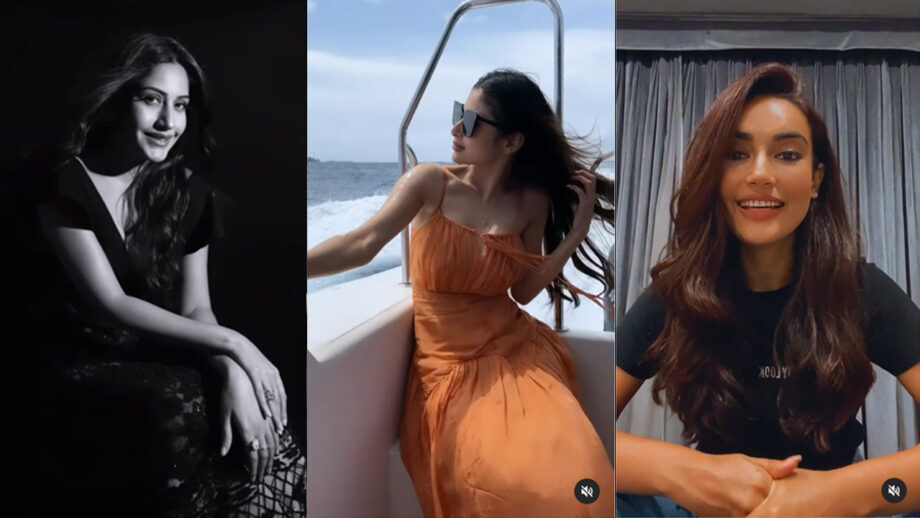 Thunderous Beauties: Surbhi Chandna, Mouni Roy and Surbhi Jyoti are here to stab your hearts with their sensuality, see hot moments 452045