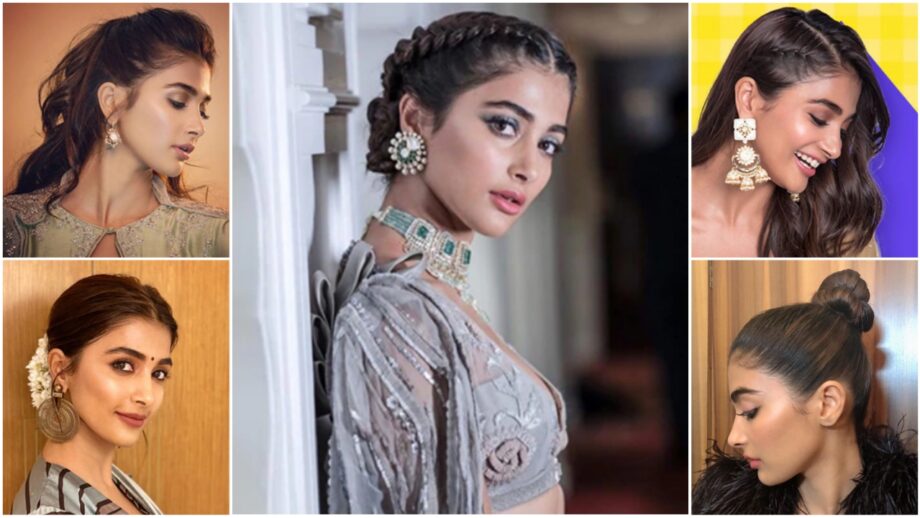 Top 5 Best Hairstyles Of Pooja Hegde For Your Perfect Occasion | IWMBuzz