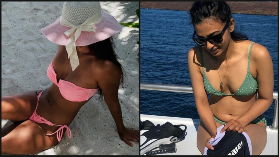 Viral Alert: Disha Patani & Radhika Apte are 'beach body' goals in these sensuous bikini pics 443875