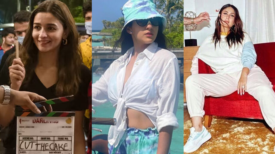 Bollywood Major Weekly Update: Alia Bhatt shares BTS video from 'Darlings' set, Sara Ali Khan sets the beach on fire with her swag, Kareena Kapoor is in mood for some 'couch fun' 465548