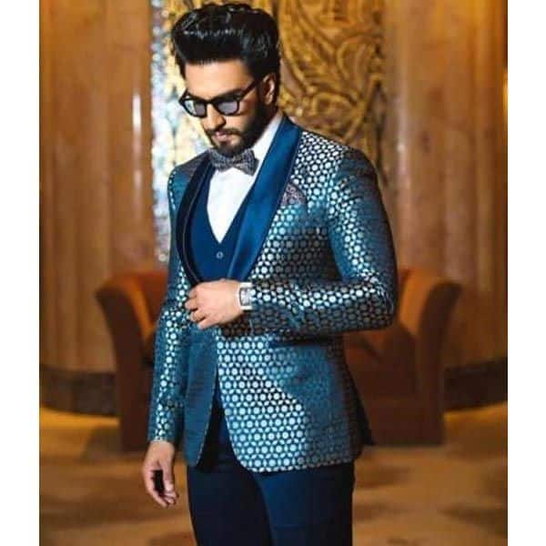 Ranveer Singh cleans up nice in sharp blue suit : Bollywood News -  Bollywood Hungama