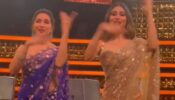 Hum Aapke Hai Kaun 2.0: Madhuri Dixit and Mouni Roy do a special hot dance together in saree, fans in awe of their beauty 474887