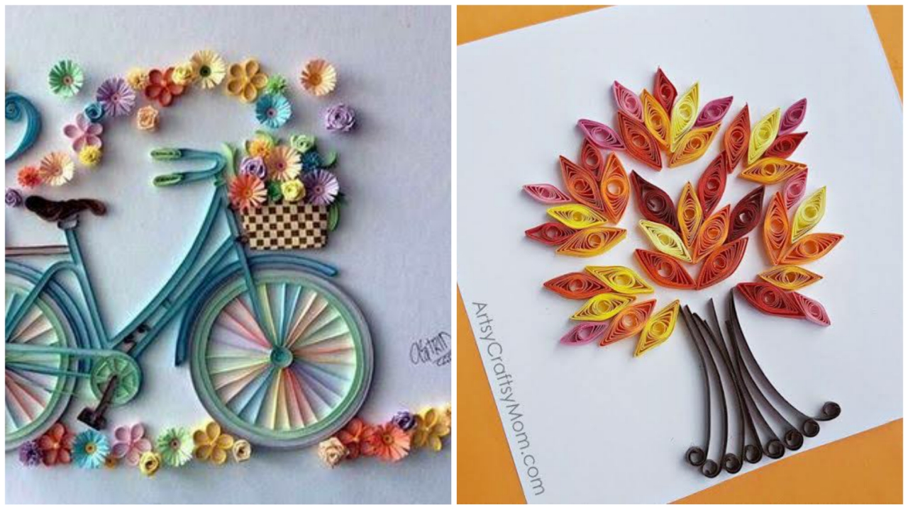 Nothing To Do In Free Time? DIY ideas to make quilling designs!!