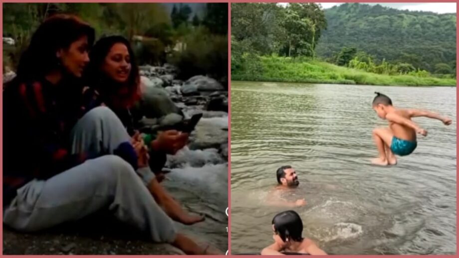 Watch Now: Sriti Jha and Shabir Ahluwalia love the waterfalls, share new videos to give fans some 'vacay goals' 471500