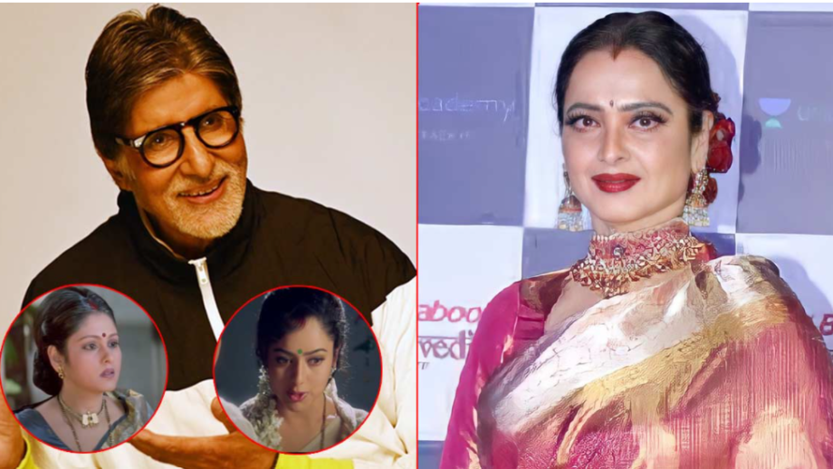 Did You Know: In Sooryavansham Rekha Once Dubbed For Amitabh Bachchan’s Both Wives 484518