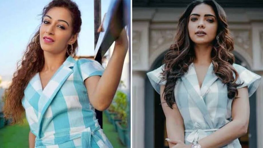 TMKOC’s Sunayana Fozdar OR KB’s Pooja Banerjee: Which Telly Queen Oozes Boss Babe Vibes In A Checkered Blazer Dress? 487604