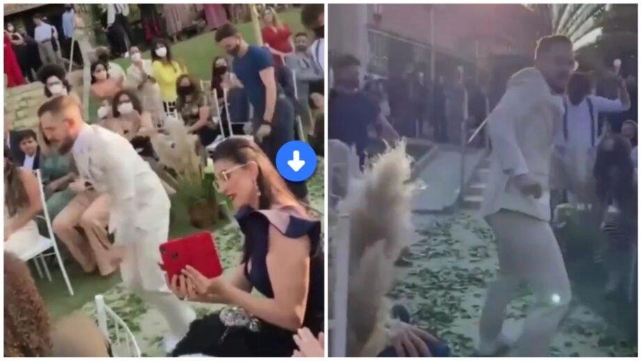 A Video Of A Groom Showcasing Some Cool Dance Moves While Entering His Wedding Ceremony Has Left People Smiling, Watch Here 479510