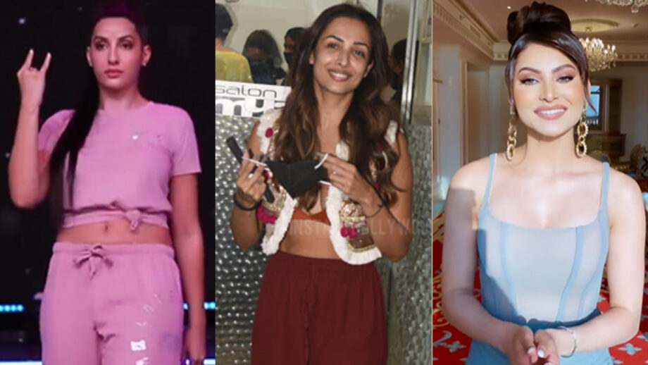 B-Town Queens Hot Social Update: Nora Fatehi gets playful and entertaining, Malaika Arora gets a new grooming session, Urvashi Rautela is the new 'crush of the nation' 490387