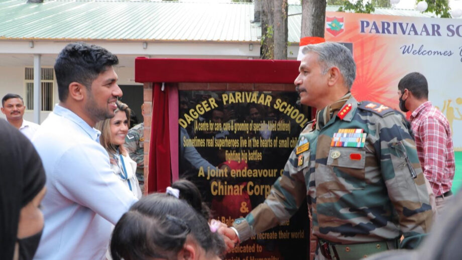 ‘Dagger Parivaar School’ inaugurated  in Baramulla, Kashmir as an initiative of Chinar Corps-Indian Army  and Indrani Balan Foundation