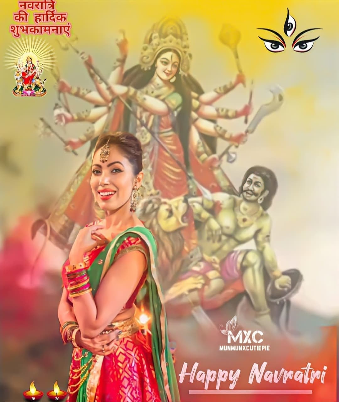 Woman Lehenga Choli Performing Dandiya Dance Stock Photo 113757148 |  Shutterstock