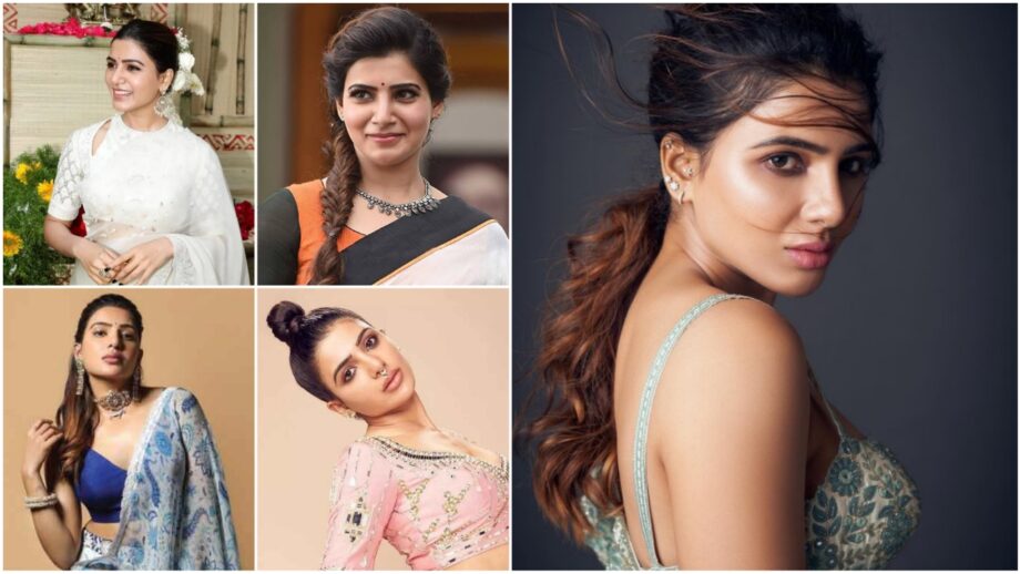 Samantha Ruth Prabhu's Approved Hairstyles To Celebrate Ganesh Utsav In  Style, Which One Will You Choose? | IWMBuzz