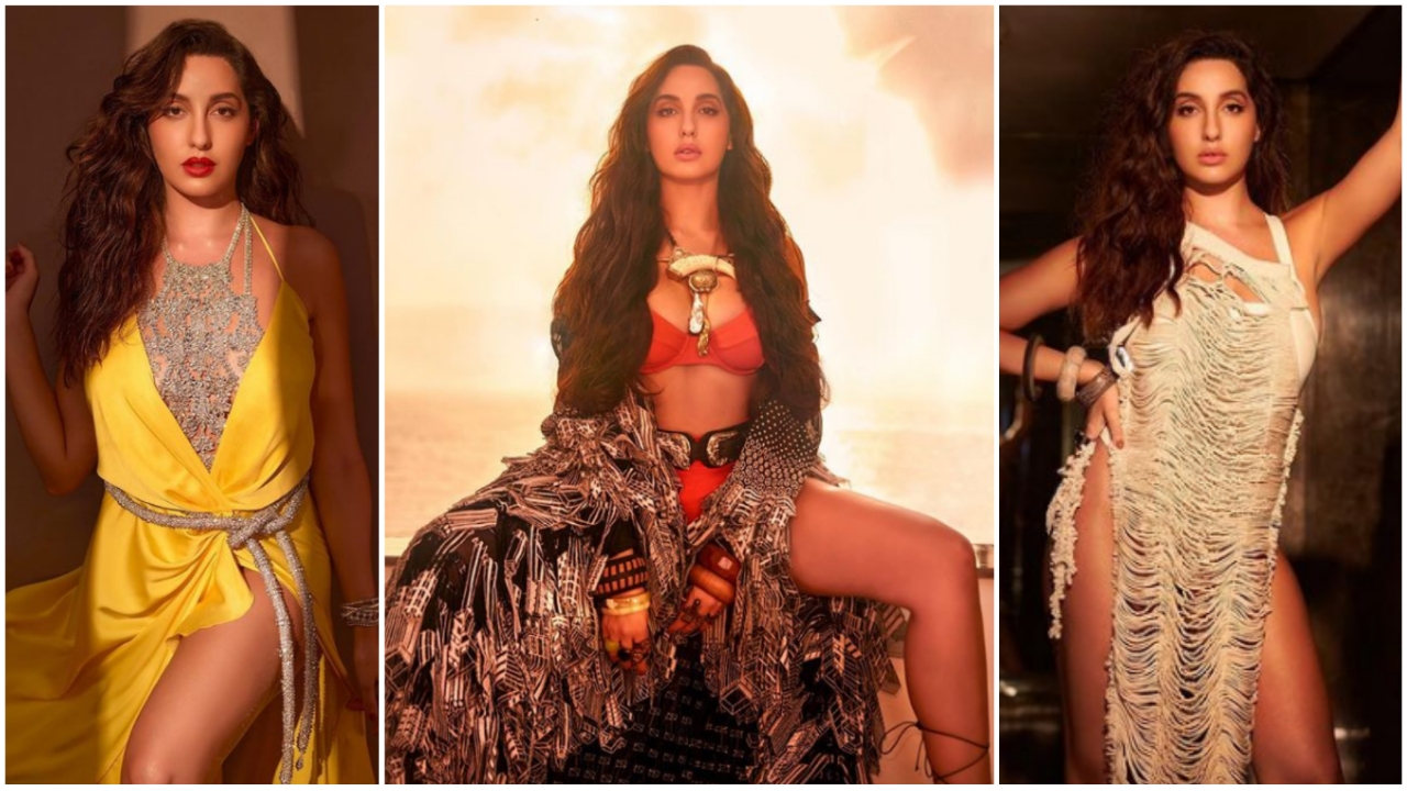 Wanna Feel The Mercury Levels? Slay Hot And Spicy Outfits From 'World Class  Beauty' Nora Fatehi To Look Uber Cool And Sexy | IWMBuzz