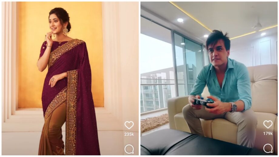YRKKH social media update: Shivangi Joshi stuns in sarees, Mohsin Khan plays video game 487386