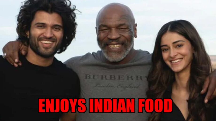 Alongside Vijay Deverakonda, Ananya Panday and Mike Tyson Enjoy Indian Food 505639