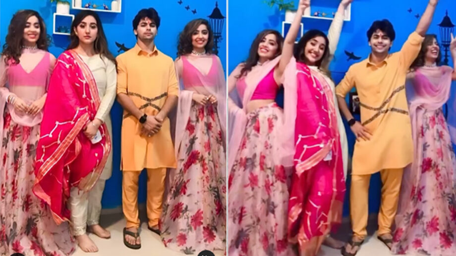 Lucky Man: Siddharth Nigam is the 'hot and handsome' baby in Ashnoor Kaur and Surabhi-Samriddhi's life, see special moment 499047