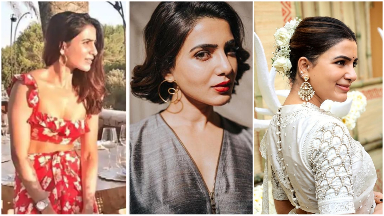 Perfectly Dressed Is When You Have Got Perfect Hairstyle And Here Is  Samantha Ruth Prabhu Giving Some Variations For Hair | IWMBuzz