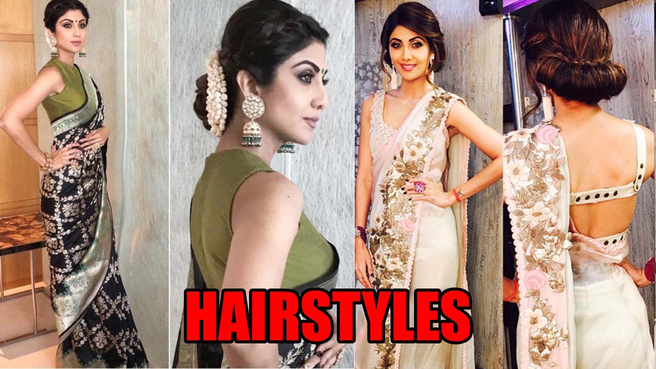 Shilpa Shetty Inspired Hairstyles To Ace Ethnic Looks | IWMBuzz