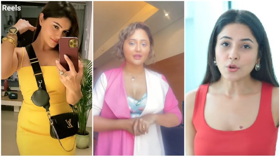 [Videos] 'Bigg Boss' Rubina Dilaik, Rashami Desai and Shehnaaz Gill add spice and entertainment to their lives, what's cooking? 509790