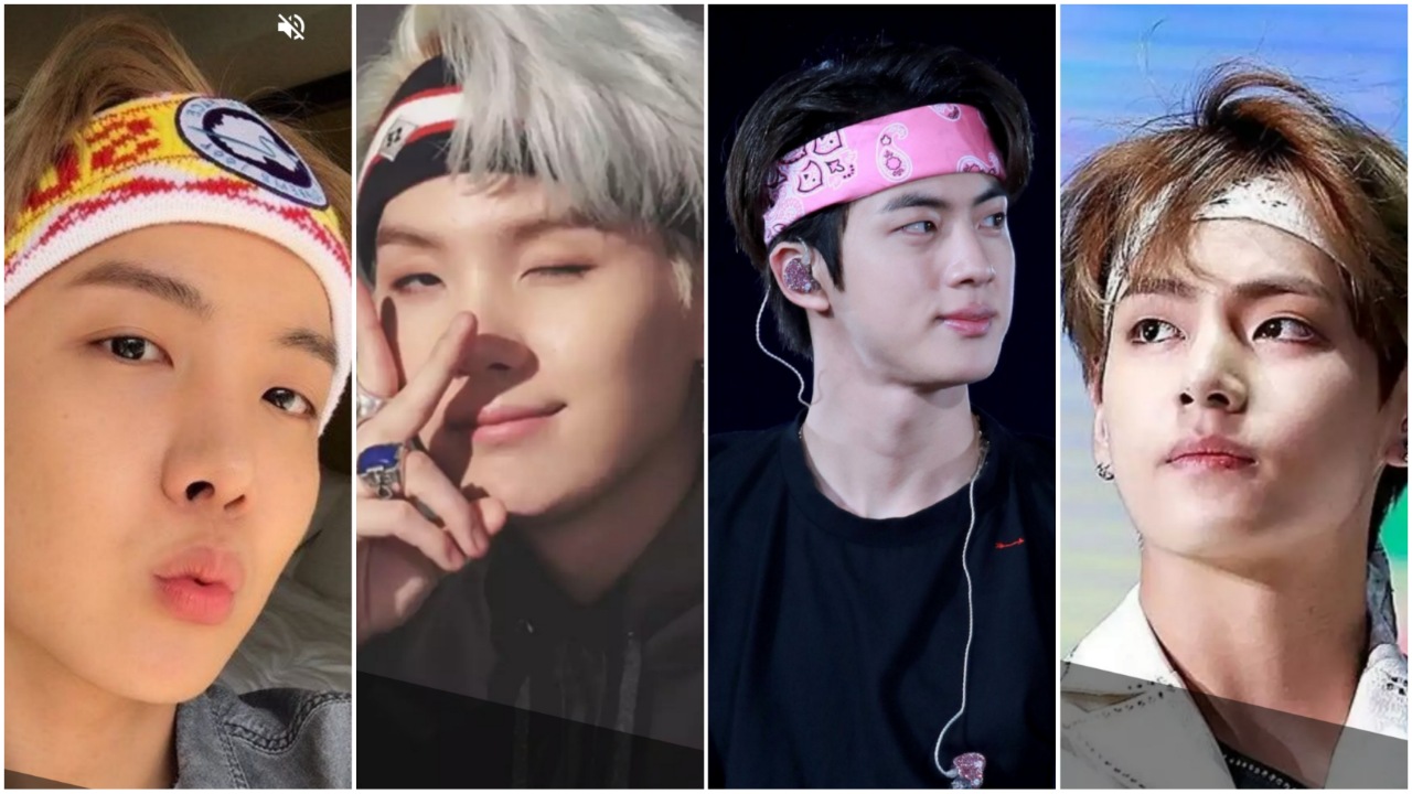 Bts J-Hope, Suga, Jin To V: Hottest Bts Style In Bandanas | Iwmbuzz
