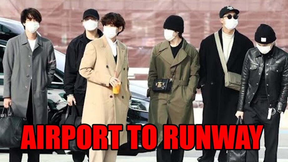 BTS Jetset To LA: Turn Airport To Runway With Top Brands 520046