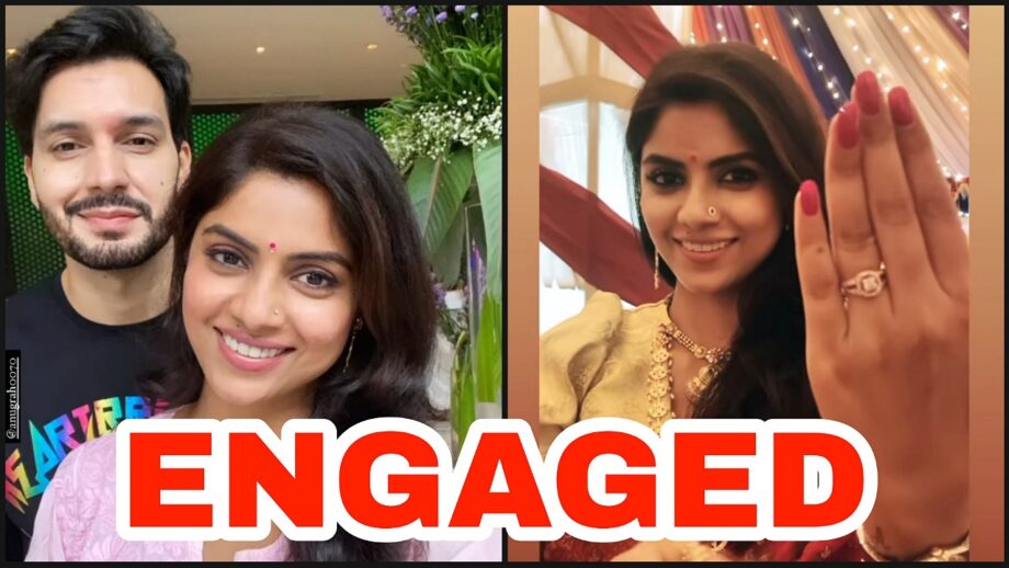 Congratulations: Actress Sayantani Ghosh gets engaged to boyfriend Anugrah in private ceremony