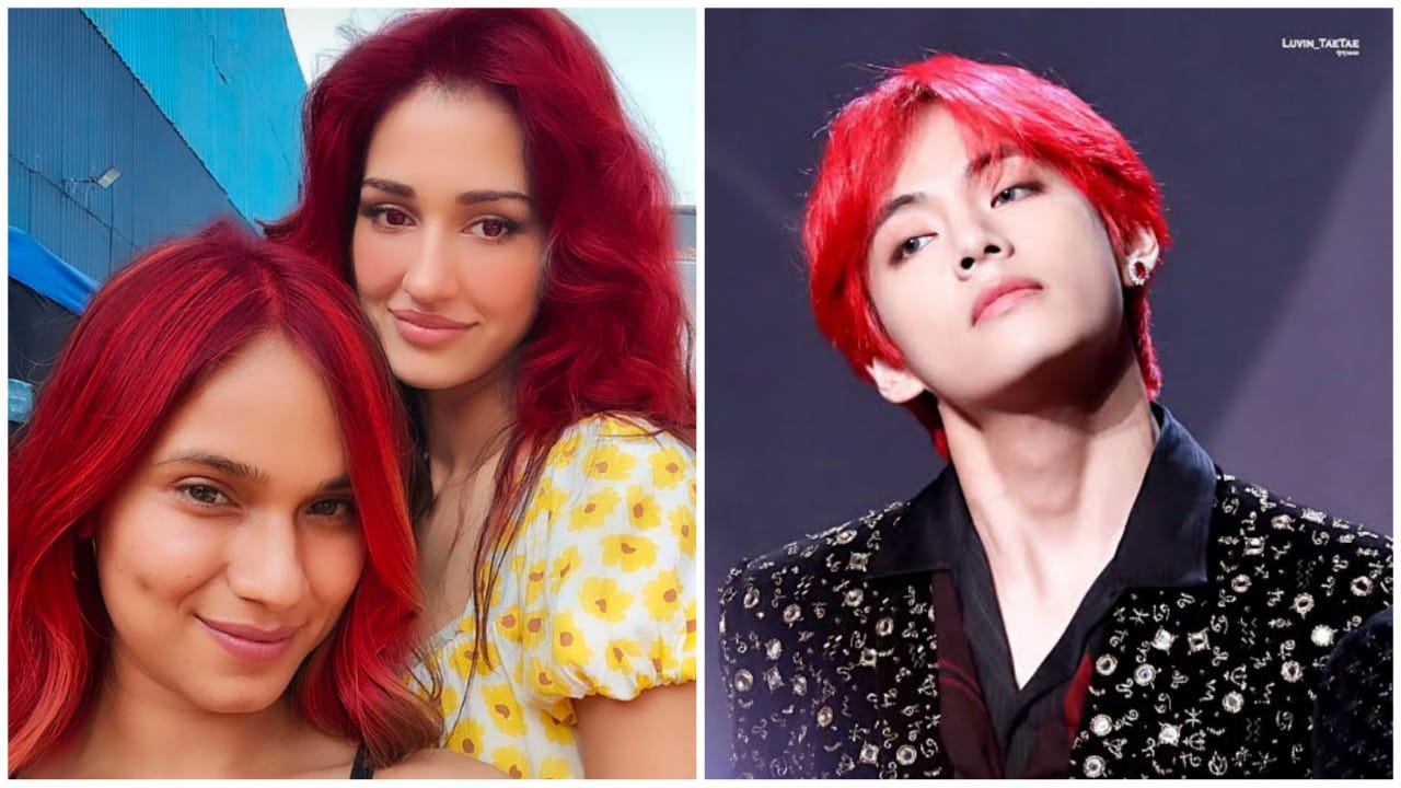 Disha Patani and BTS V's love for 'Red Hair' is constant | IWMBuzz