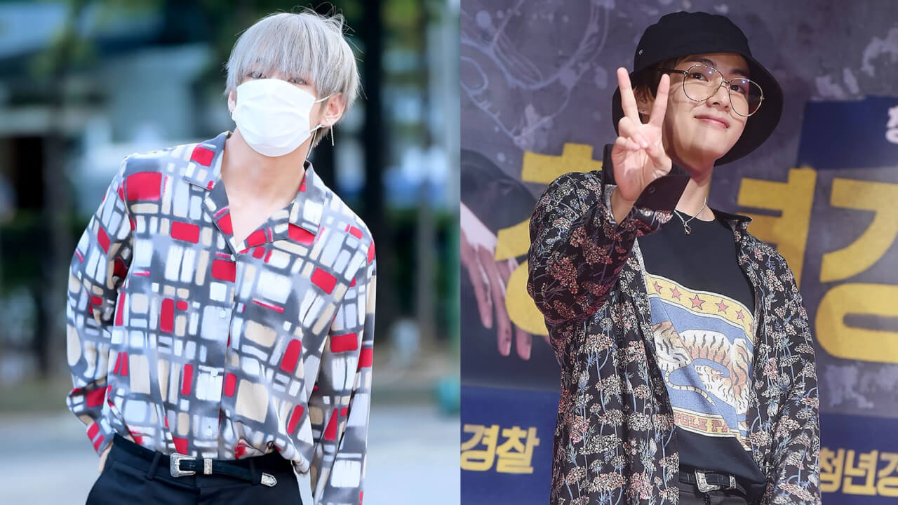 Pure Fashionista! BTS V Has The Best Uber Cool Printed Shirts, Yay/Nay? 839914