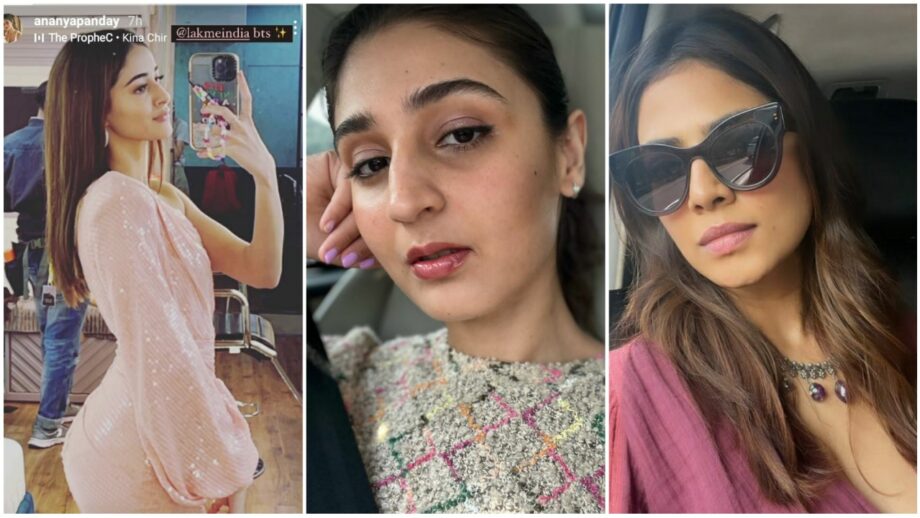 Want to ace the hack for the perfect candid selfie pose? Follow Ananya Panday, Dhvani Bhanushali and Malavika Mohanan's style immediately 516095