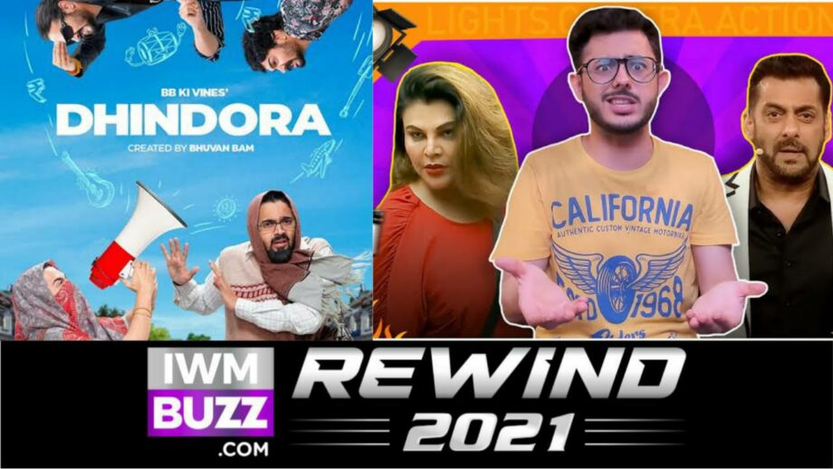 Year Ender 2021: Top 9  trending videos on YouTube in 2021, from Bhuvan Bam’s Dhindora to The Land of Bigg Boss by Carry Minati
