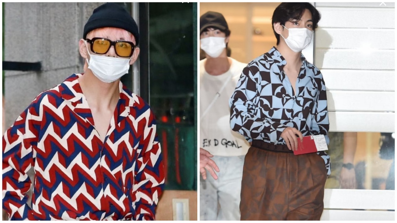 BTS' V has the quirkiest shirts in his closet