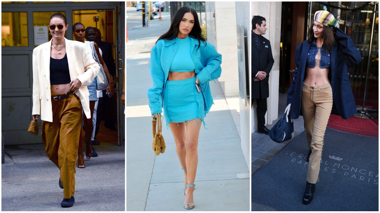 Crop Tops Under Jackets On Celebrities: Photos Of Kylie Jenner And Others