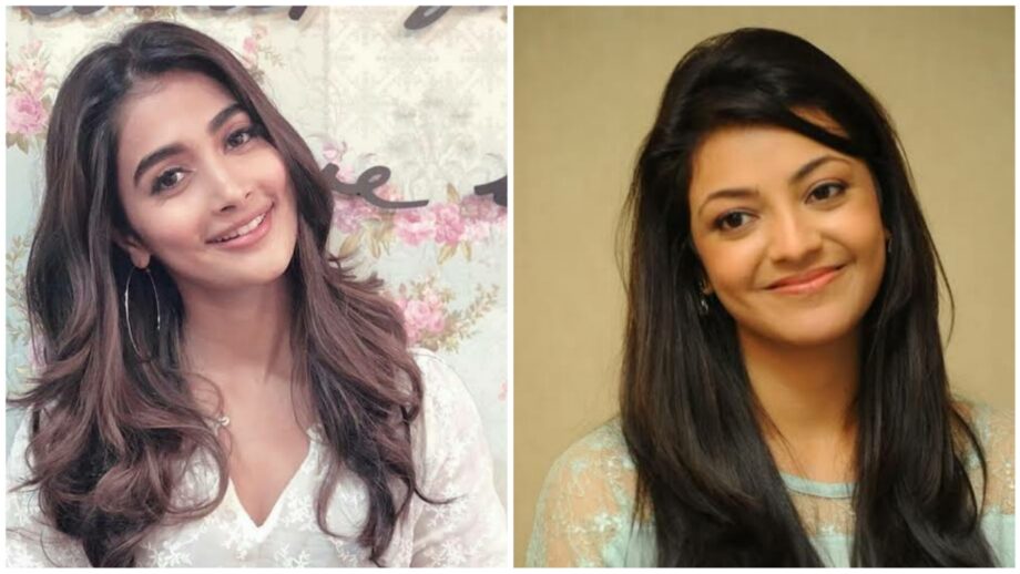 From Pooja Hegde To Kajal Aggarwal: South Actresses & Their Classy Long Hair  For Inspiration | IWMBuzz