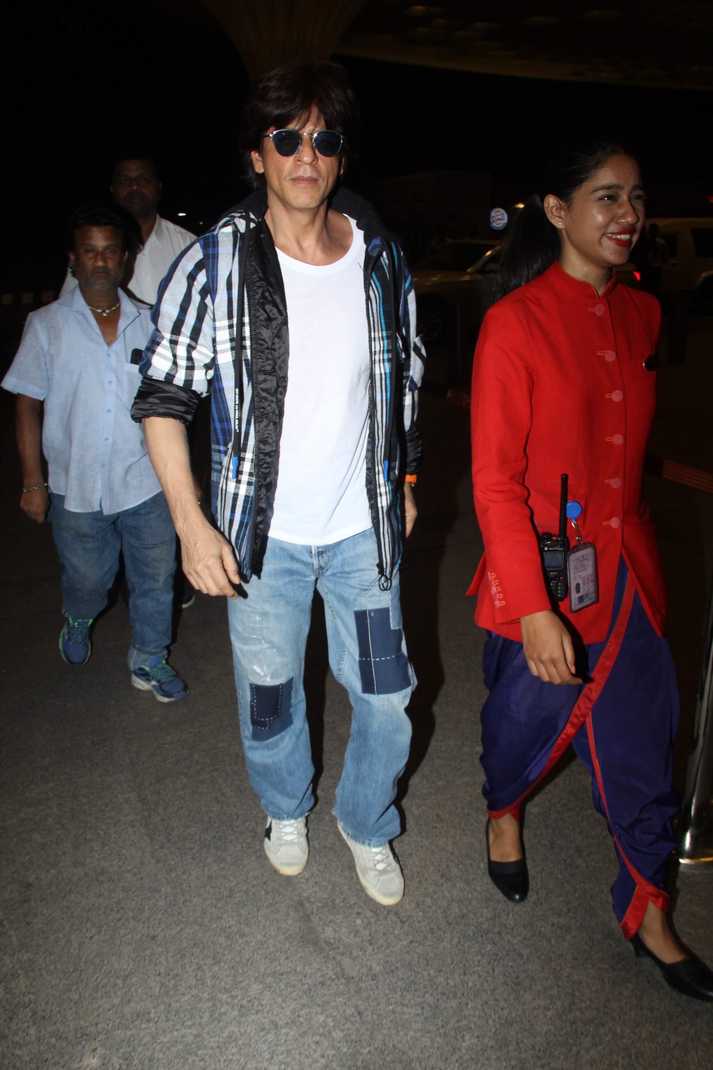Hey, Shah Rukh Khan! What's with your obsession over military pants?