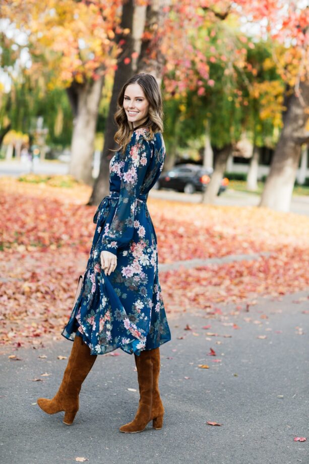 Learn How To Wear Midi Outfits With High Boots | IWMBuzz