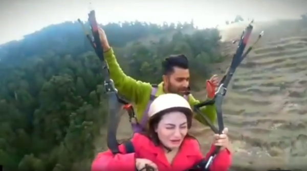 LOL: A Funny Video Of A Woman Shouting She Doesn't Want To Try Paragliding  Is Making A Lot Of Noise On The Internet | IWMBuzz
