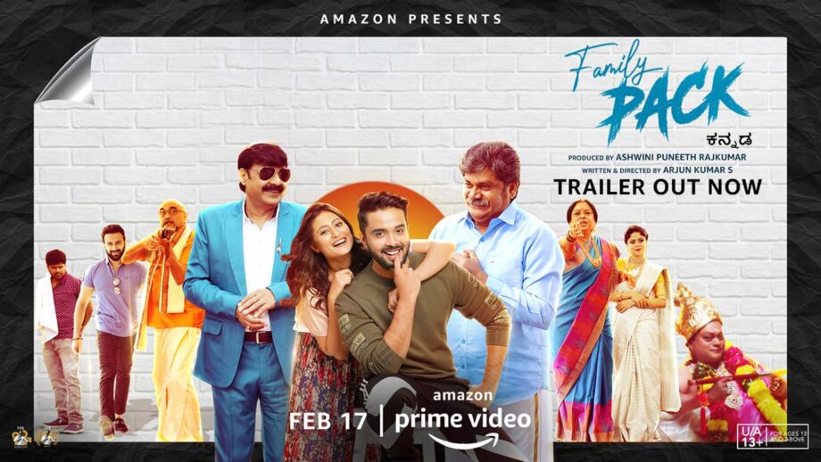 Prime Video Unviels The Official Trailer Of Kannada Comedy Drama 'Family  Pack' | IWMBuzz