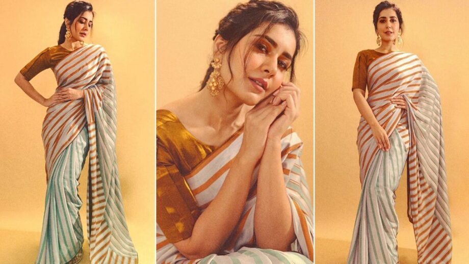 Raashii Khanna’s Elegant Saree Look That Made Us Go Crushing Over Her