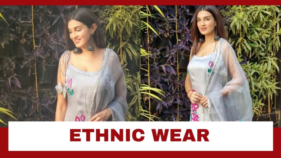 shiny doshis instagram caption says happiness looks gorgeous as she slays in handcrafted ethnic wear 3