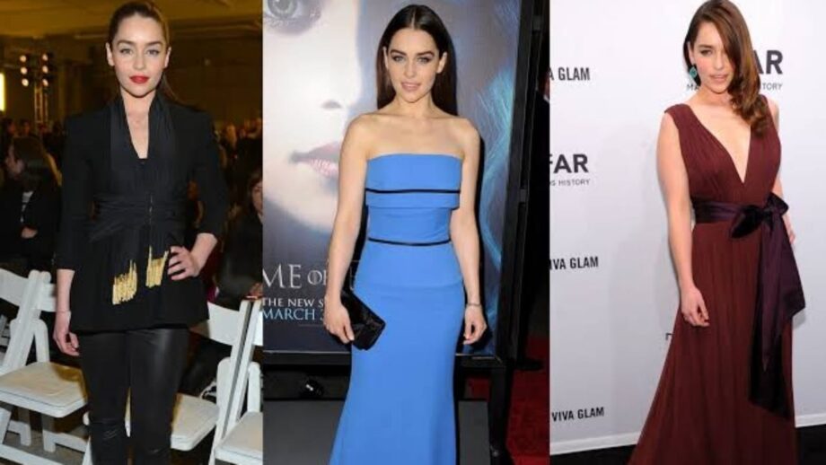 Check Out Emilia Clarke’s Gorgeous Outfits, Which Make Her Look Like Royalty