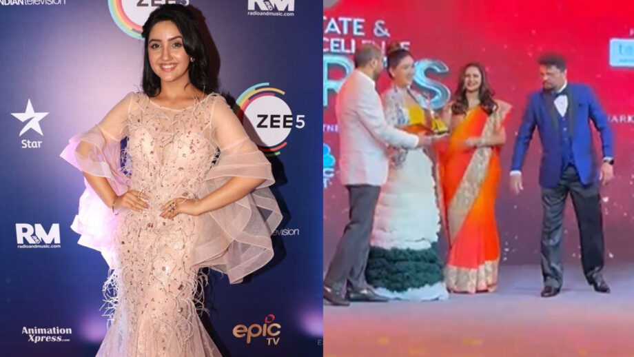 Congratulations: Ashnoor Kaur receives special award from ‘Maine Pyaar Kiya’ actress Bhagyashree, fans can’t keep calm