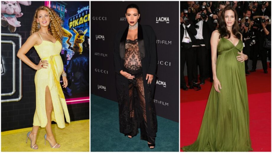 From Blake Lively To Angelina Jolie: Hollywood Beauties Who Flaunted Their Baby Bumps Publicly