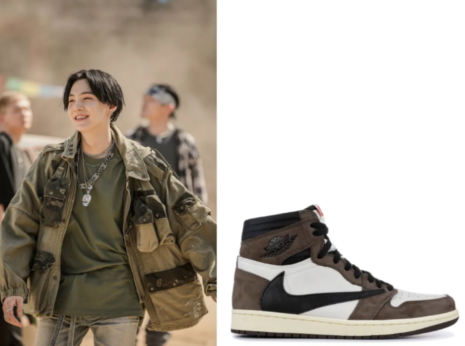 DHSPKN Kpop BTS Characters Shoes Jungkook Jimin Suga V High Top Sneakers 