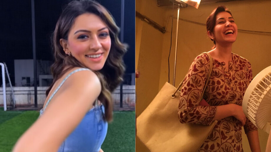 South actress Social Update: Hansika Motwani gets groovy in public, Raashi Khanna wins hearts with infectious smile
