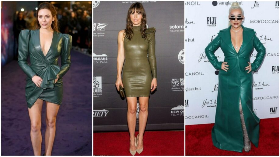 From Kylie Jenner To Kirsten Dunst: Green Leather Is Sweeping The Fashion Industry 605943