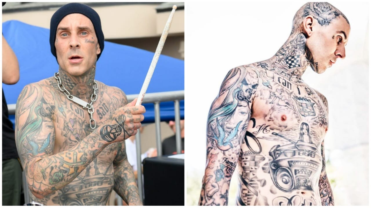 Are Travis Barker's Tattoos Giving Out A Message? Know Here