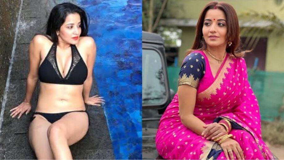 Babe In Bikinis To Sanskari In Saree: Monalisa's Top Looks That Left Us  Gasping For Breath | IWMBuzz